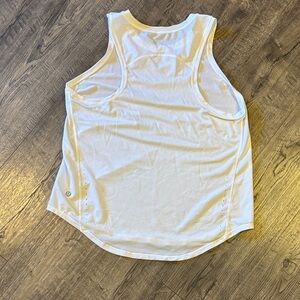 Lululemon Athletica White Tank Top